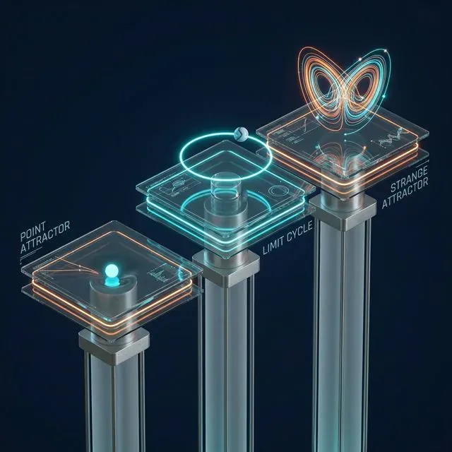 不同类型的吸引子