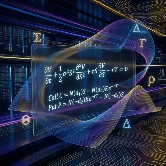 Визуализация формулы Блэка-Шоулза