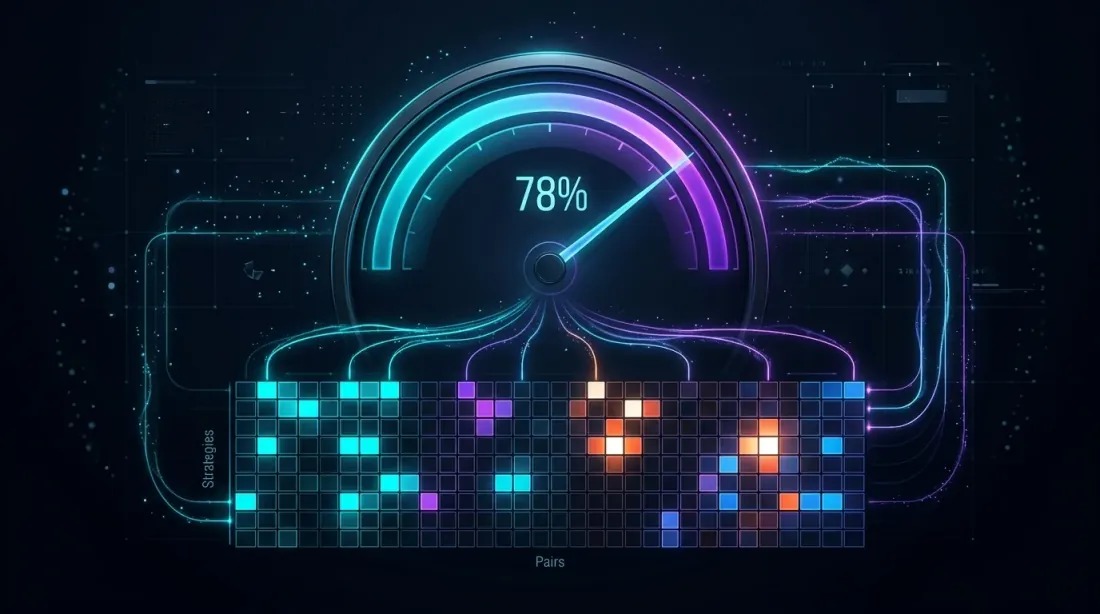 Fill efficiency gauge and heatmap