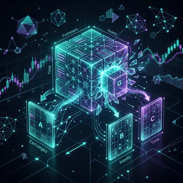 Тензорное разложение рыночных данных