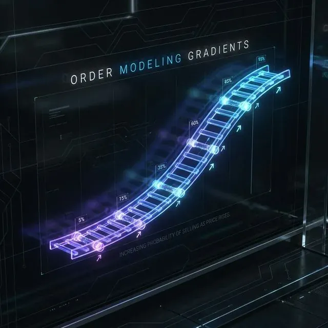 Фрактальные градиенты моделирования ордеров
