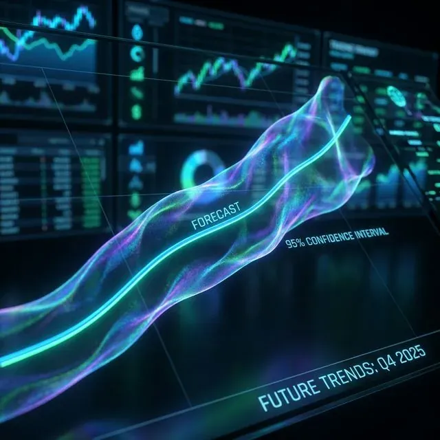 Прогнозирование с доверительными интервалами