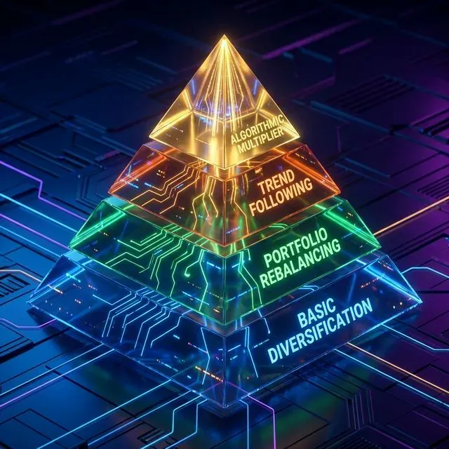 The Principle of Multiplicative Composition: A Four-Tier Synergy Model in Investment Strategies