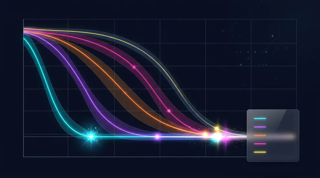 Sampler convergence comparison over iterations