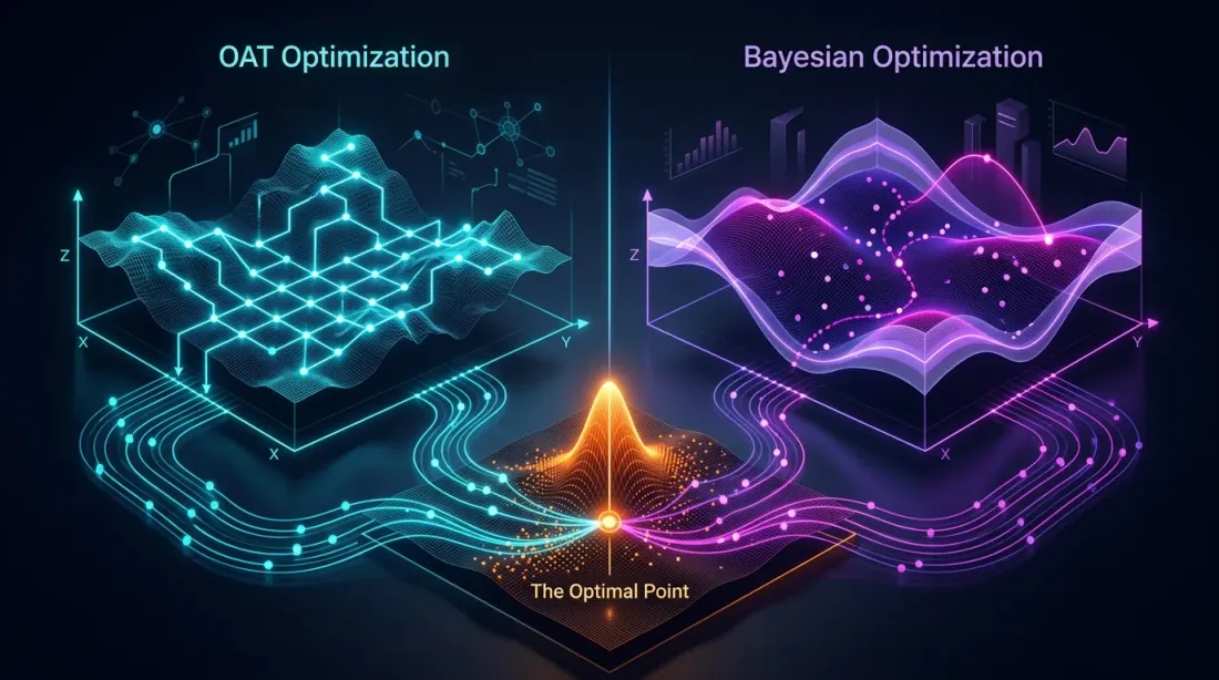 Hybrid approach: combining OAT and Bayesian optimization