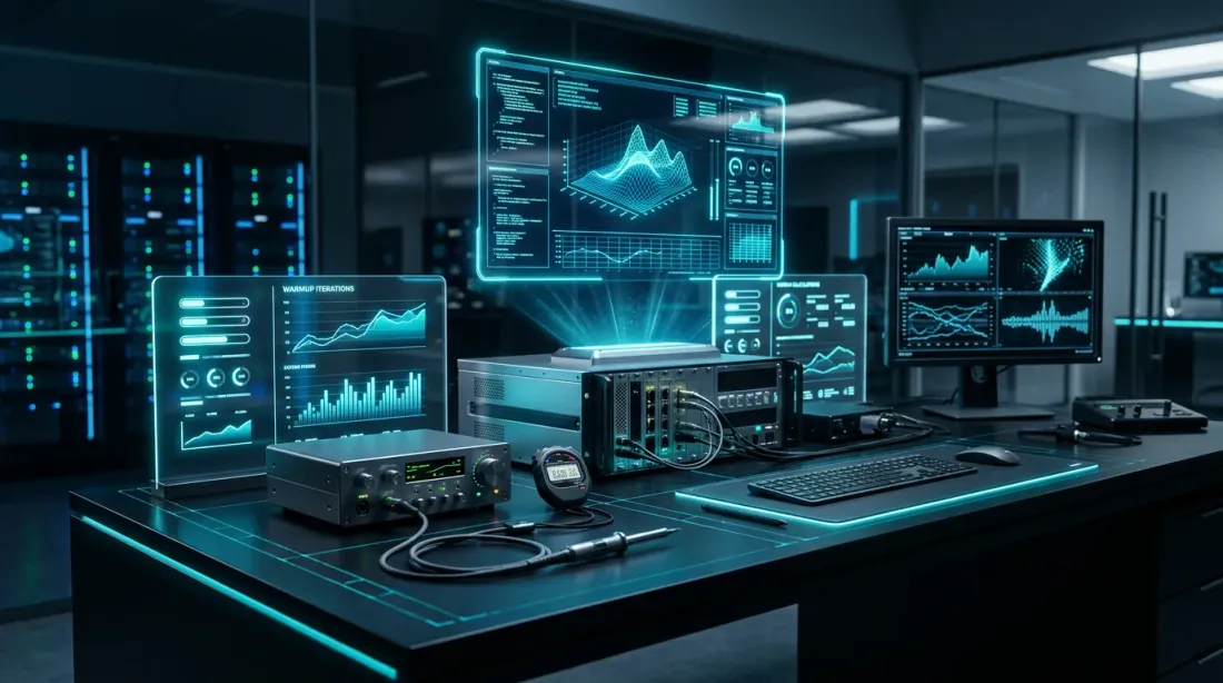 Benchmark methodology setup