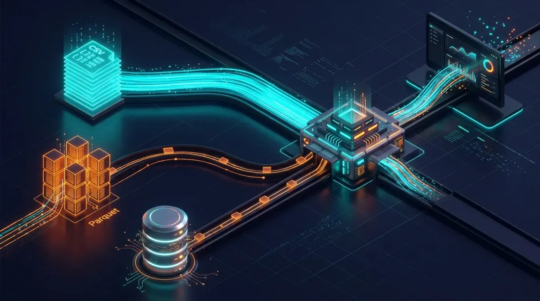 Data I/O pipeline visualization