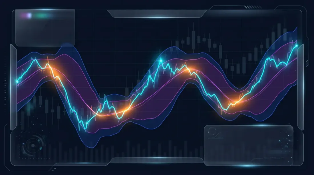 Technical indicators visualization