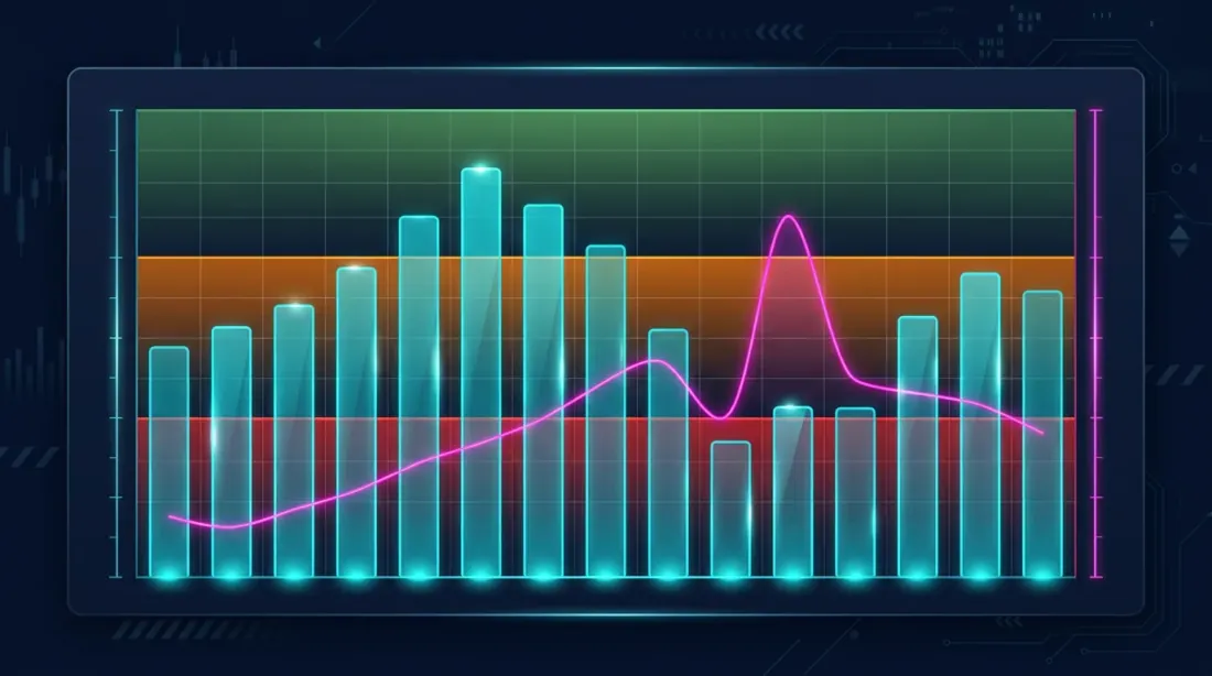 Walk-forward efficiency ratio and degradation visualization